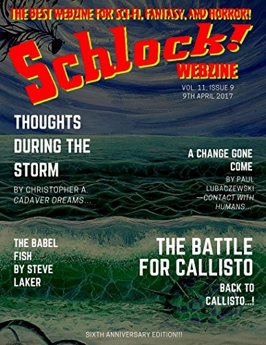 Book Cover Schlock! Webzine Vol 11, Issue 9