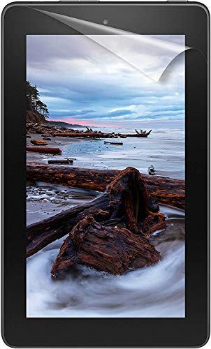 Book Cover NuPro Clear Screen Protector for Amazon Fire 7 Tablet (9th Generation - 2019 release) (2-Pack)