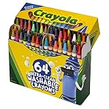 Crayola Ultra Clean Washable 64 Count Crayons