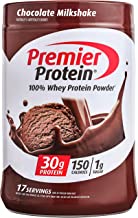 Book Cover Premier Protein, 30g Whey Protein Powder, Chocolate, 17 servings ,  24.5oz