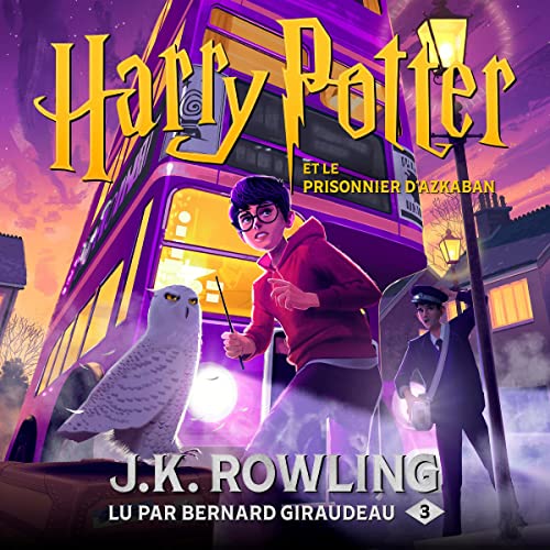 Book Cover Harry Potter et le Prisonnier d'Azkaban: Harry Potter 3