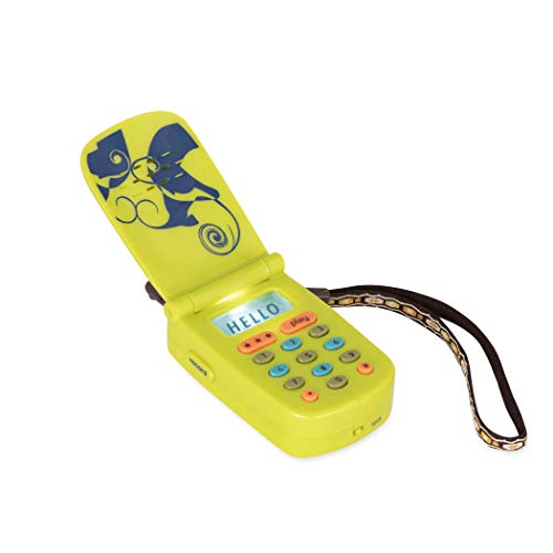 B. Toys â€“ Hellophone Toy Cell Phone â€“ Kids Play Phone with Light Sounds & Songs â€“ Toddler Toy Phone with Message Recorder