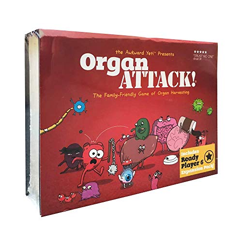 Book Cover OrganATTACK! Tabletop Card Game by The Awkward Yeti