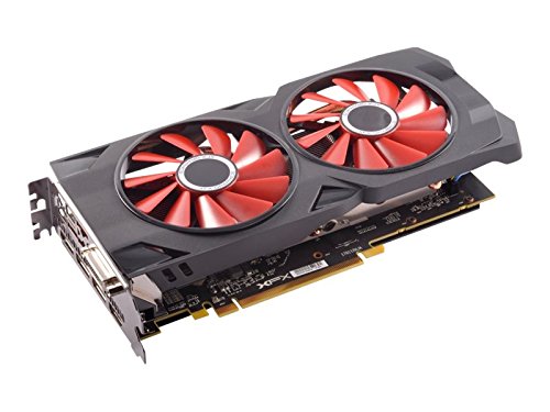 XFX RX 570 4GB GDDR5 RS XXX Edition PCI-Express 3.0 Graphics Card RX-570P427D6,Black/Red