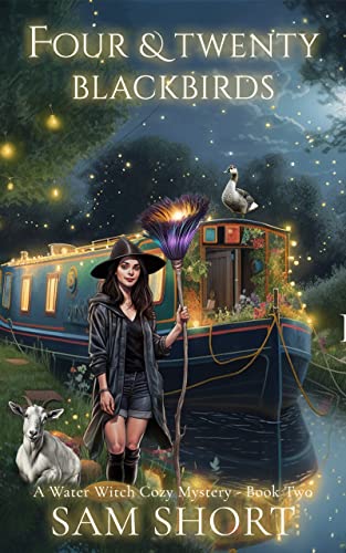 Book Cover Four And Twenty Blackbirds: A Water Witch Cozy Mystery - Book Two (Water Witch Cozy Paranormal Mystery Series 2)