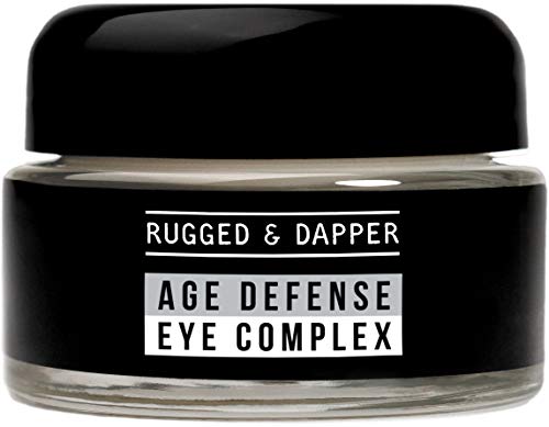 Book Cover RUGGED & DAPPER Age Defense Eye Complex | Effective Anti-Aging Treatment for Under Eyes | Organic & Non-Toxic Skincare