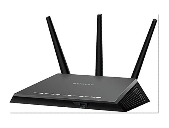 NETGEAR R7000P-100PES Routeur Gigabit Wi-Fi AC2300 Dual Band intelligent - Compatible avec Alexa- avec contrôle parental Disney Circus et antivirus ARMOR