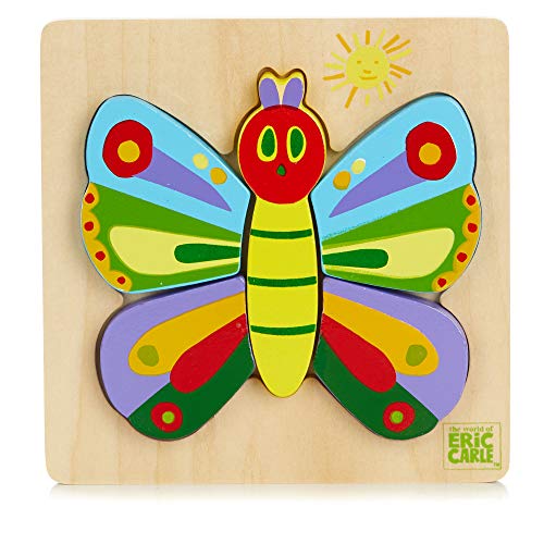 Book Cover KIDS PREFERRED The World of Eric Carle, The Very Hungry Caterpillar and Friends Butterfly Puzzle