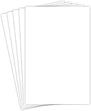 Blank White Cardstock 12” x 18” Inches | Heavyweight 100lb Cover (270 gsm) | 50 Sheets Per Pack
