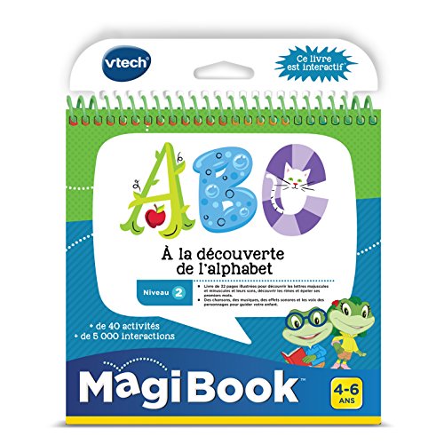 VTech - 480605 - Magibook - ABC à la Découverte de l'Alphabet