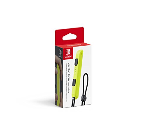 Book Cover Nintendo Joy-Con Strap - Neon Yellow