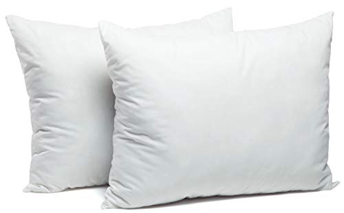 Book Cover Foamily 2 Pack Bed Pillows for Sleeping - Cotton & Super Plush Down Alternative -Hypoallergenic Insert (Queen/Standard)