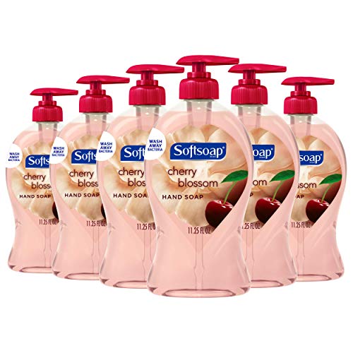 Softsoap Liquid Hand Soap, Cherry Blossom - 11.25 Ounce(Pack of 6)