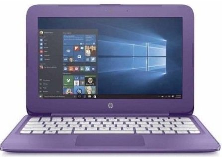 Book Cover HP Stream 11 11.6 inch Flagship Laptop Computer, Intel Celeron N3060 1.6GHz, 4GB RAM, 32GB eMMC drive, 802.11ac WiFi, USB 3.1 port, Windows 10 Home, Purple (Renewed)