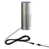 MERES 9.8ft Extension Cable for Amazon echo [1st + 2nd Generation] Speaker/Echo Show/Echo plus 1st- 3.5mm OD DC Plug Cord for Alexa Power Adapter (3m,Black)