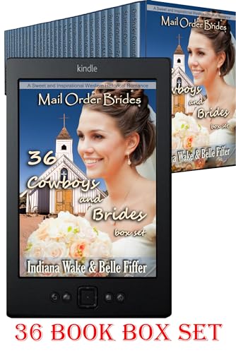 36 Book Cowboy and Brides Box Set: Sweet and Inspirational Western Historical Romances (Hearts in Harmony Mega Sweet Romance Collections 3)