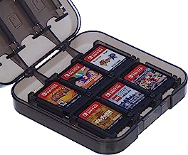 Book Cover AmazonBasics Game Storage Case for Nintendo Switch - Black