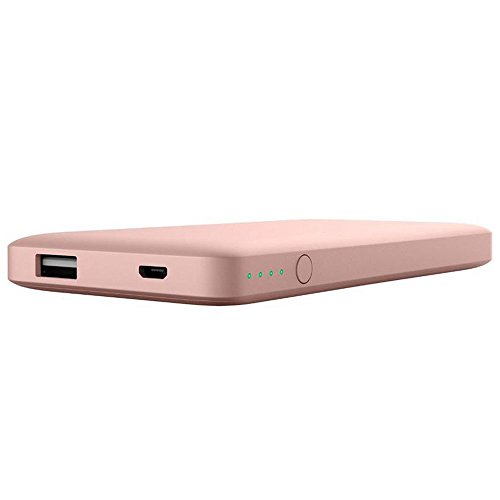 Belkin Pocket Power 5,000mAh Durable Ultra Slim Portable Charger / Power Bank / Battery Pack (Pink)