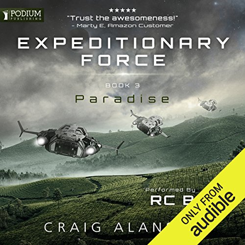 Book Cover Paradise: Expeditionary Force, Book 3