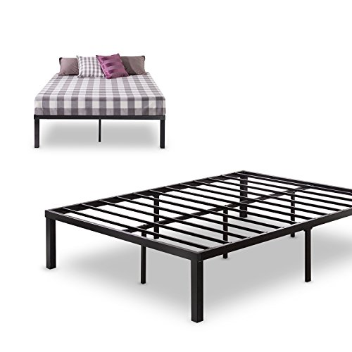 Book Cover Zinus Luis Quick Lock 16 Inch Metal Platform Bed Frame / Mattress Foundation / No Box Spring Needed, Full