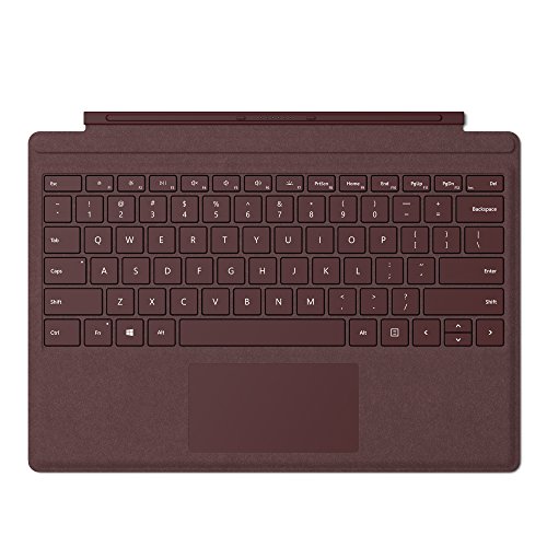 Book Cover Microsoft Surface Pro Signature Type Cover- Burgundy - FFP-00041