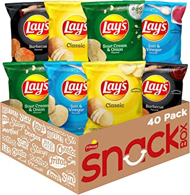 Book Cover Lay's Potato Chip Variety Pack, 1 Ounce (Pack of 40)