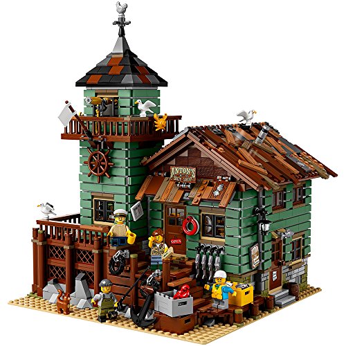 Book Cover LEGO Ideas Old Fishing Store (21310) - Building Toy and Popular Gift for Fans of LEGO Sets and The Outdoors (2049 Pieces)