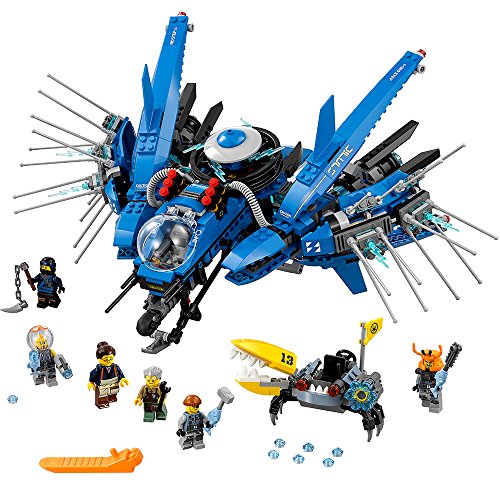 Book Cover LEGO Ninjago Movie Lightning Jet 70614 Building Kit (876 Piece)