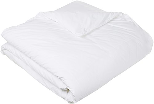 Amazon Brand â€“ Pinzon Hypoallergenic Cotton Duvet Protector, Twin