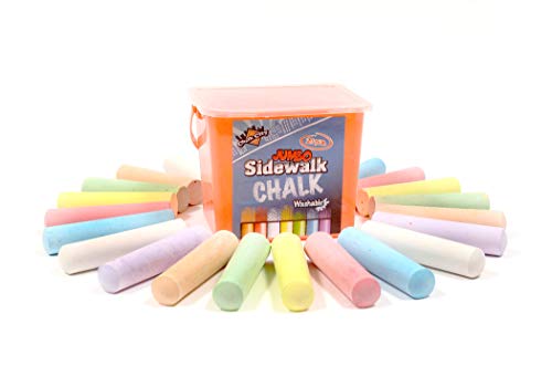 Chalk City - 20 Piece Jumbo Washable Sidewalk Chalk