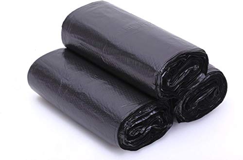NO.1987 commerce 1.2-2 Gallon Small Trash Bags office bedroom Wastebasket Trash Bags black 120 Counts