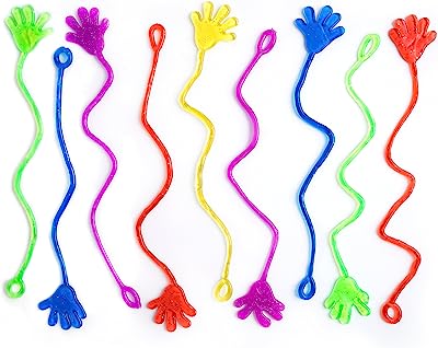 Giraffe - Glitter Sticky Hands - (75 Count)
