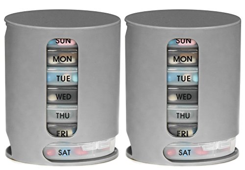Pill Pro - 2 Pack, Weekly Pill Organizer