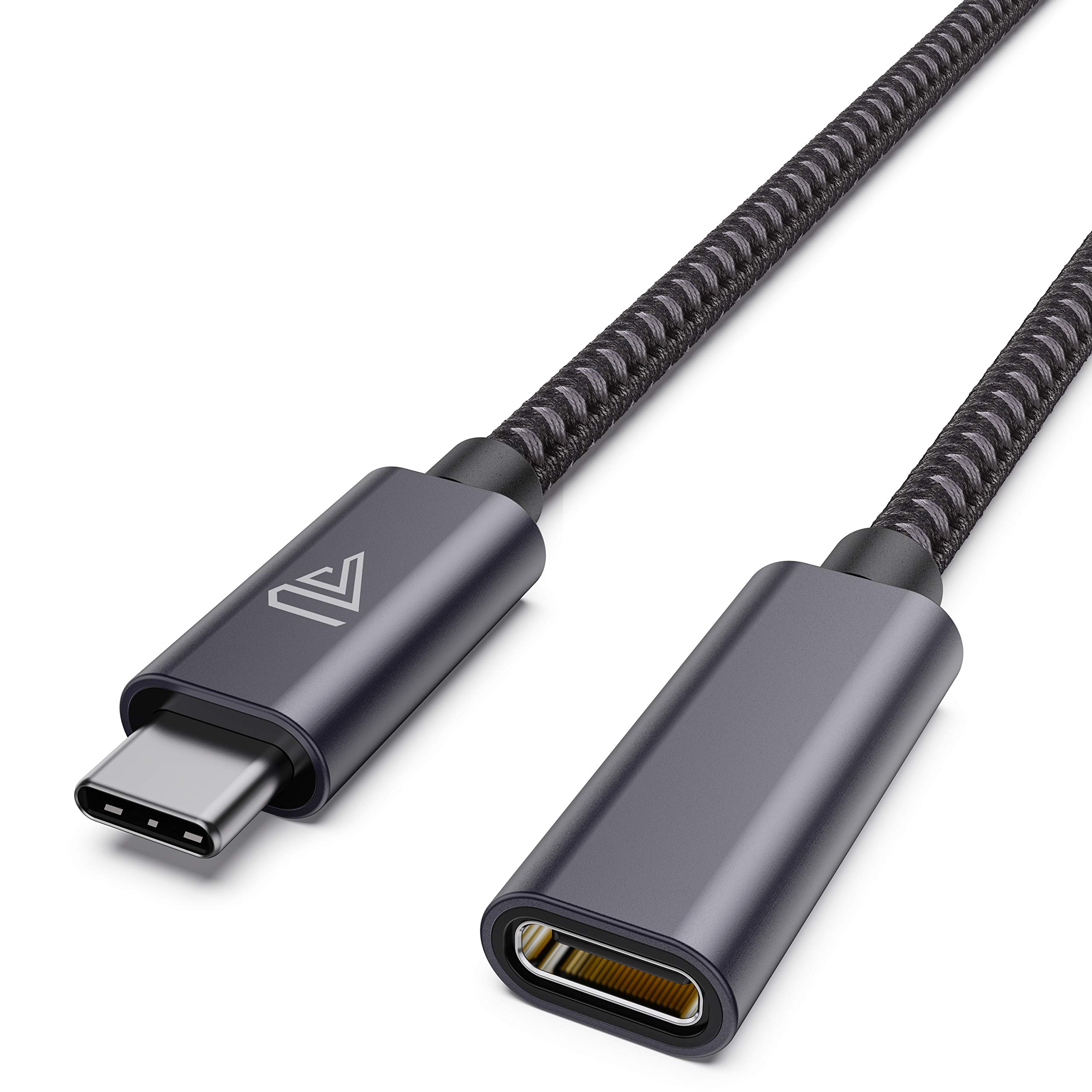 Book Cover Faracent USB Type C Extension Cable (3.3Ft/1m), USB 3.1(10gbps) Type C Male to Female Extension Charging & Sync for 2021 MacBook Pro/iPad Mini, M1 Air iPad Pro Dell XPS Surface Book and More