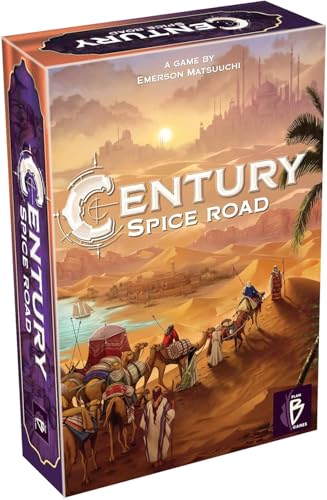 Century Spice Road Board Game | Strategy/ Exploration/ Family Board Game | Ages 8 + | 2 to 5 Players | Average Playtime 30-45 Minutes | Made by Plan B Games,Multi-Colored,40000ENPBG