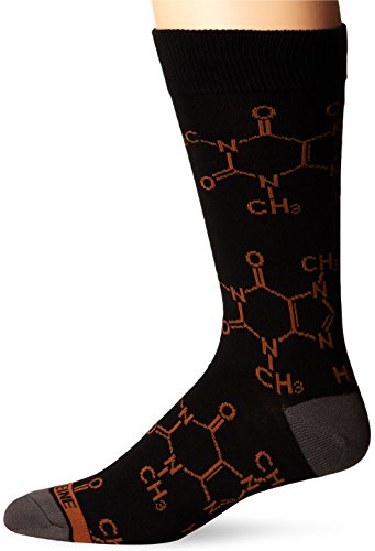 Socksmith Men's Caffeine"The Molecule"