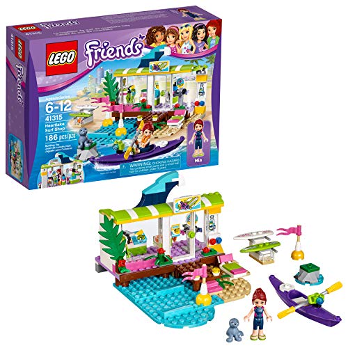 Book Cover LEGO Friends Heartlake Surf Shop 41315 Building Kit (186 Pieces) (Discontinued by Manufacturer)