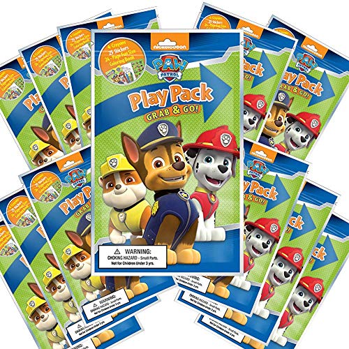 Paw Patrol Grab n Go Play Packs (12 Packs) by Nick Jr.