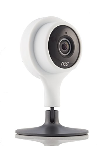 Silicone Skins Compatible with Nest Cam Indoor (Full Skins for Mount) by Wasserstein White