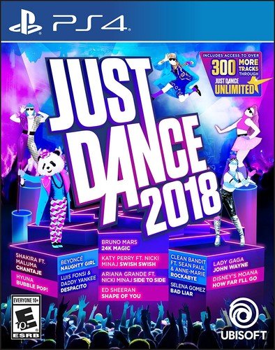 Book Cover Just Dance 2018 for PlayStation 4