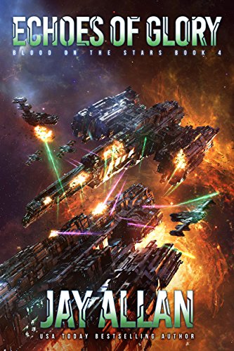 Book Cover Echoes of Glory (Blood on the Stars Book 4)