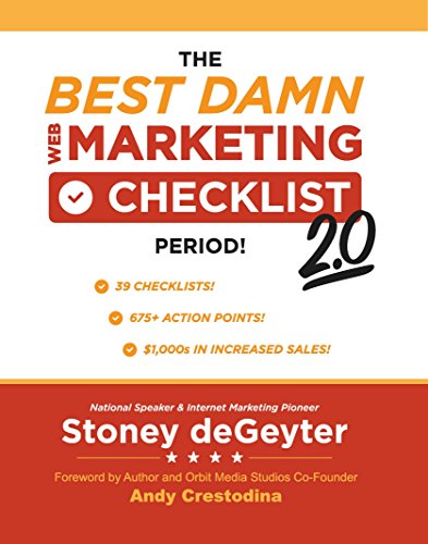 The Best Damn Web Marketing Checklist Period! 2.0