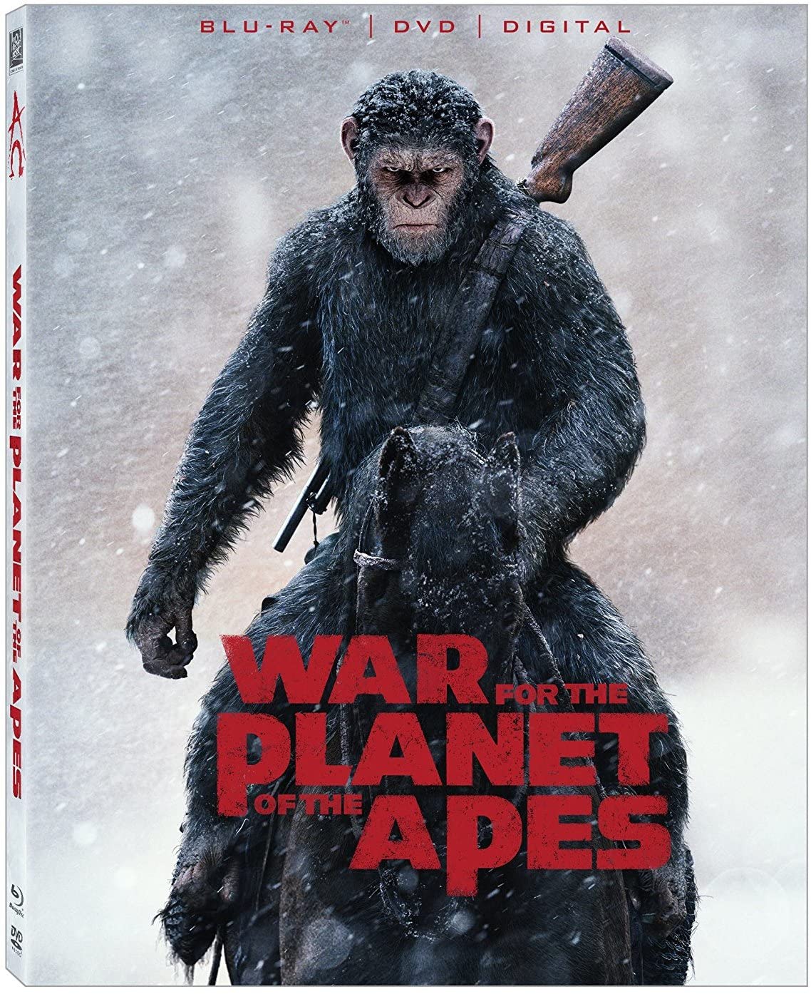 Book Cover War for the Planet of the Apes [Blu-ray]