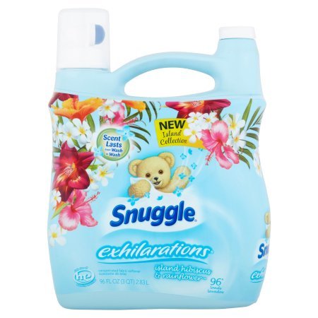 Snuggle Exhilarations Island Hibiscus & Rainflower Concentrated Fabric Softener, 96 fl oz