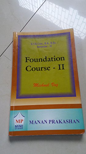 Foundation Course for SYBA, SYBA, SYBSC SEMESTER 4