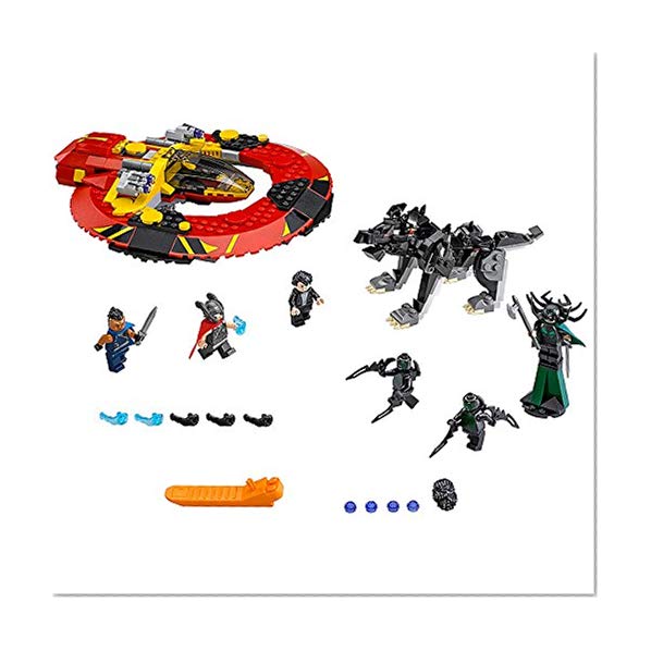 Book Cover LEGO Super Heroes The Ultimate Battle for Asgard 76084 Building Kit