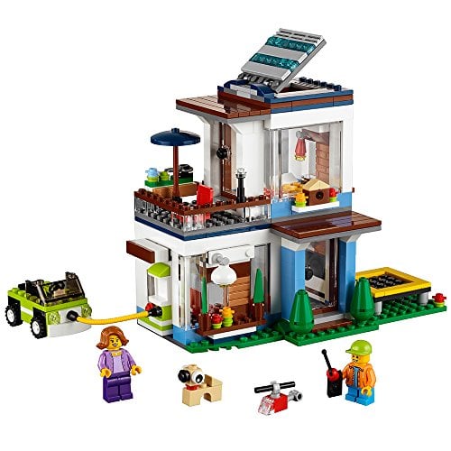 Book Cover LEGO Creator Modular Modern Home 31068 Building Kit (386 Piece)