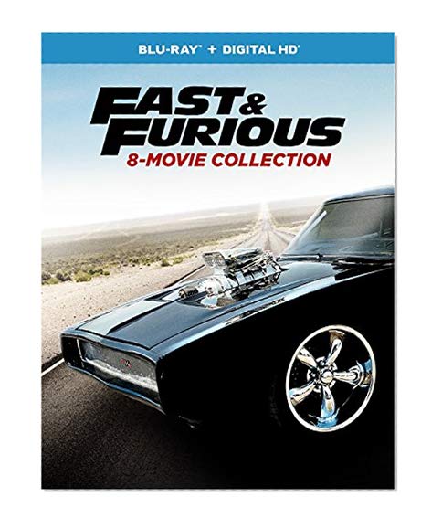 Book Cover Fast & Furious 8-Movie Collection [Blu-ray]