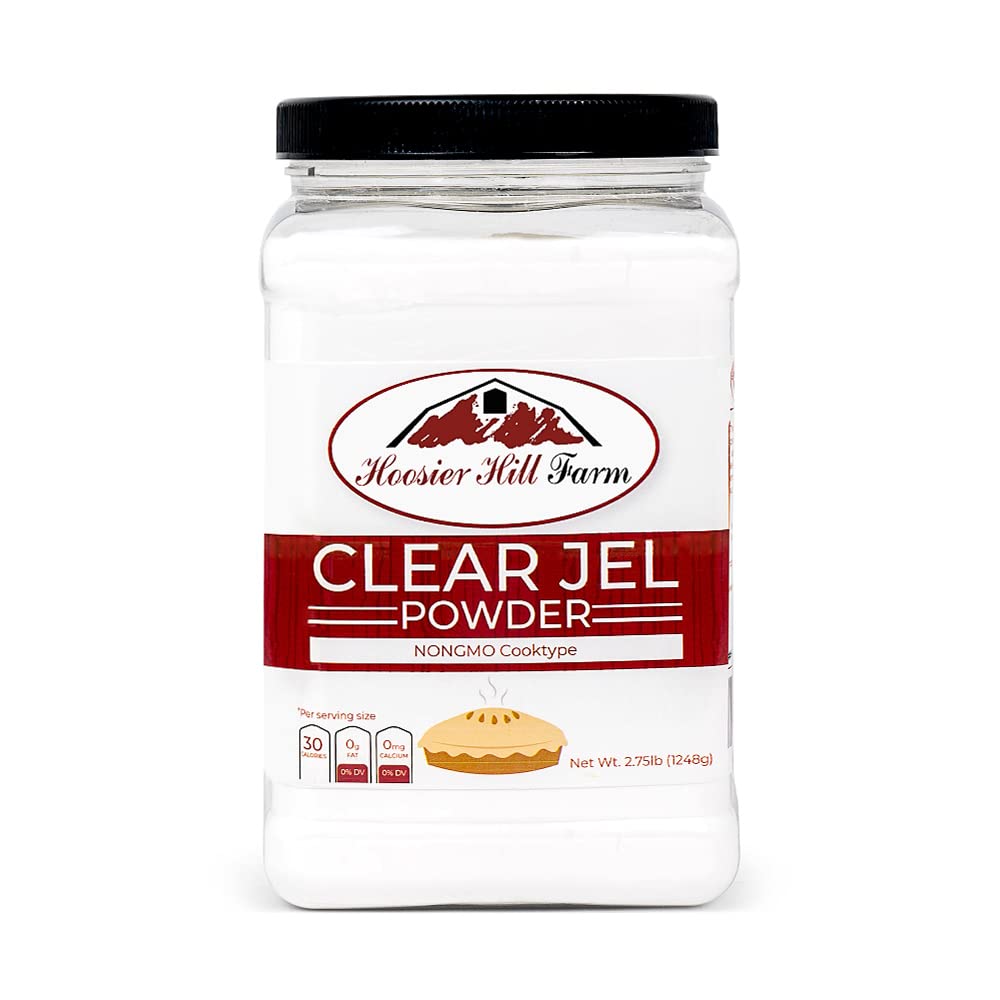 Book Cover Clear Jel Thickener (Cook Type) by Hoosier Hill Farm, 2.75 Pound (Pack of 1)