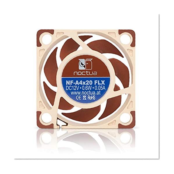 Noctua NF-A4x20 FLX, Ventilateur silencieux haut de gamme, 3 broches (40mm, Marrón)